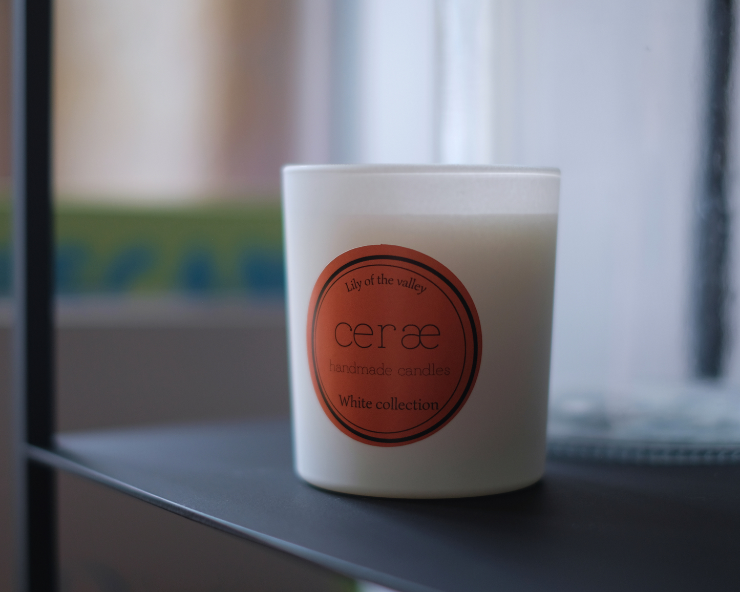 Bougie parfumée artisanale Muguet - White Collection