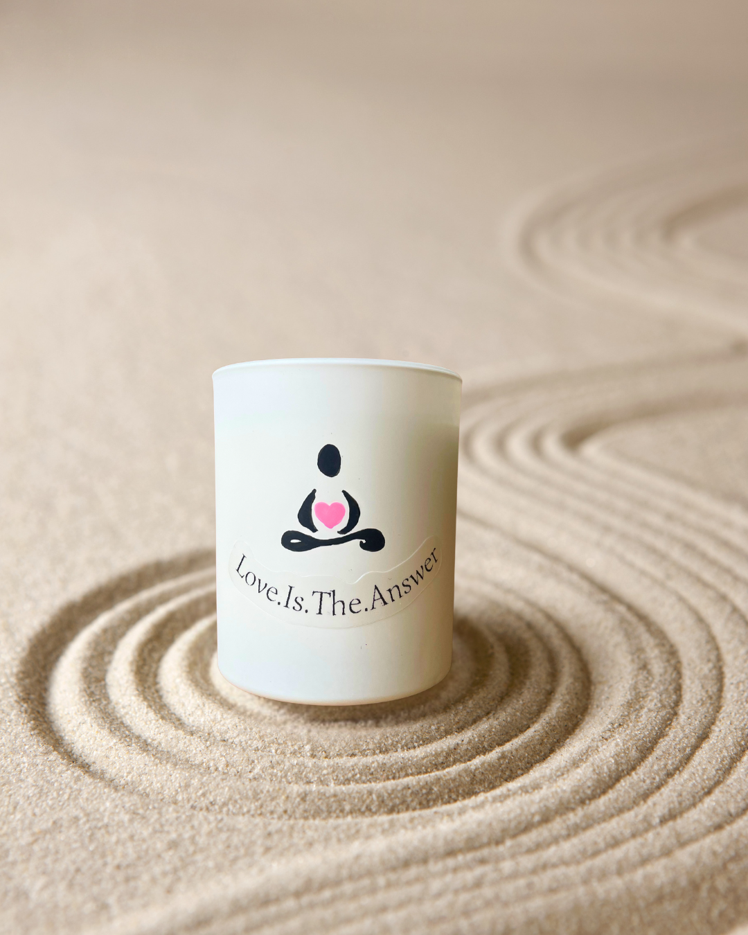 Bougie Love Is The Answer - Collection Mantra - 100% Naturelle