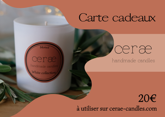Cartecadeaux20 cerae bougie parfumee artisanale